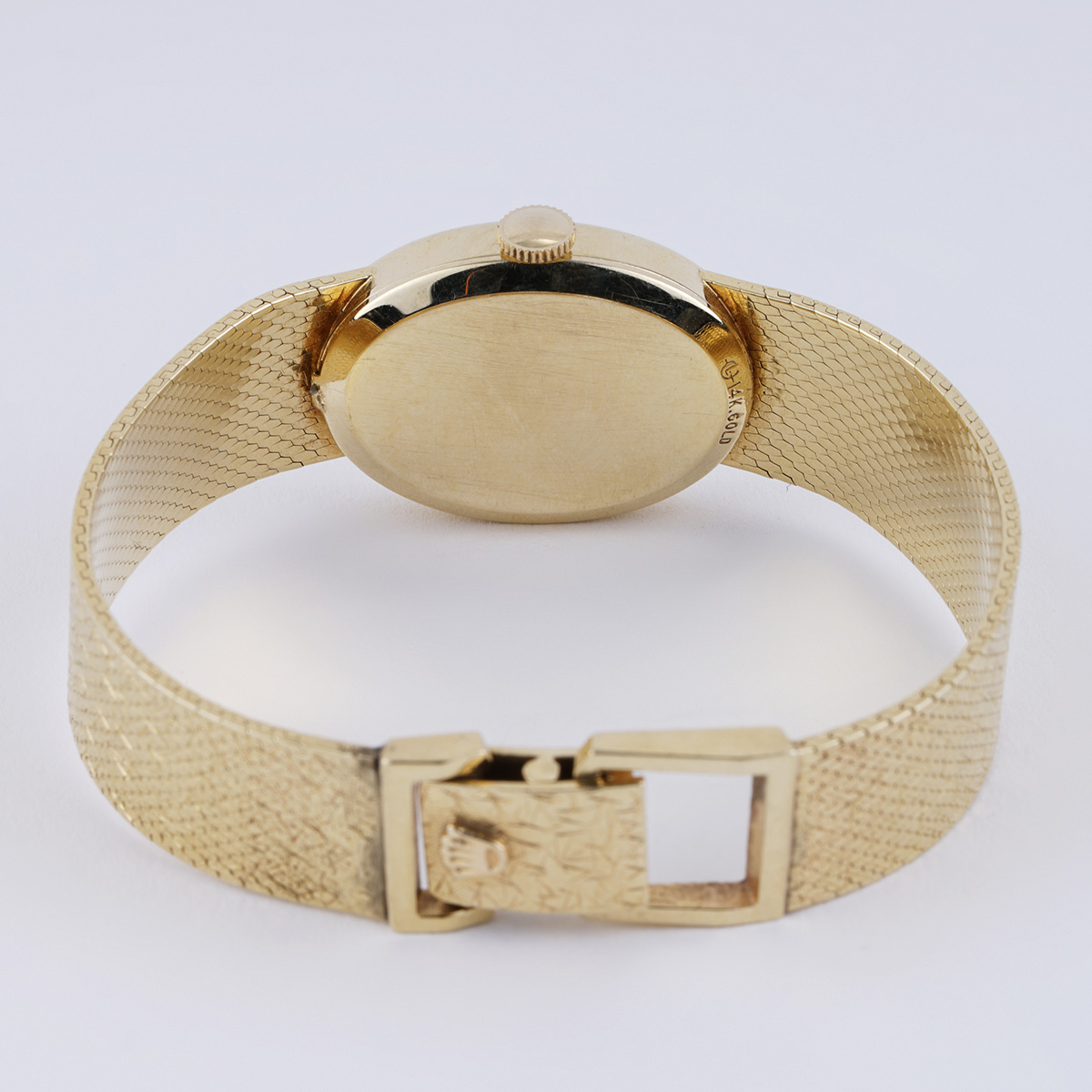 Rolex Vintage Ladies Orchid Circa 1960s 14k Yellow Gold New York
