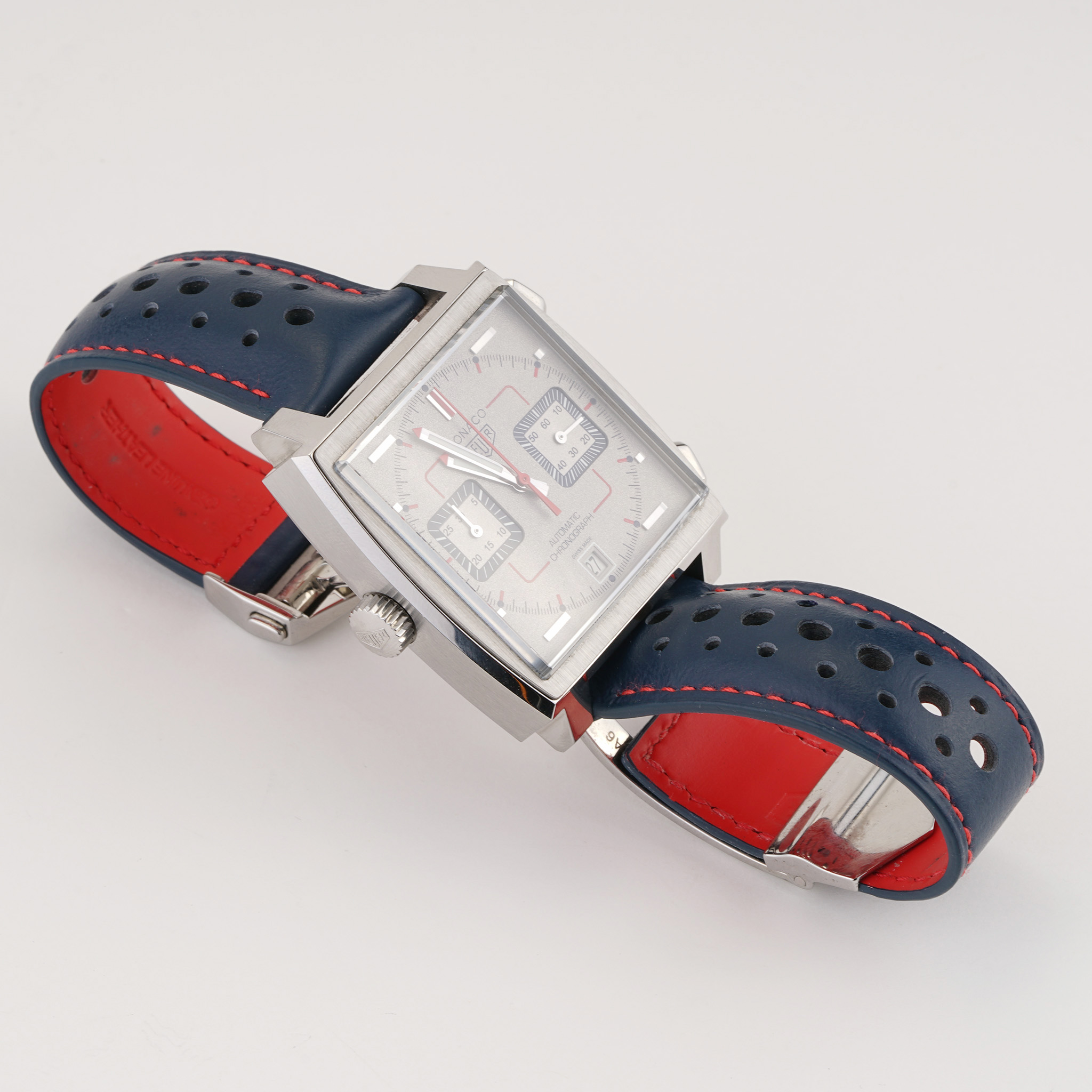 Tag Heuer Monaco 50th Anniversary 1990s Theme Circa 2019 New