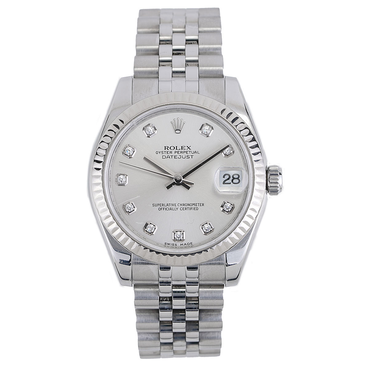 Rolex Datejust 31 Jubilee Diamond Dial Circa 2009