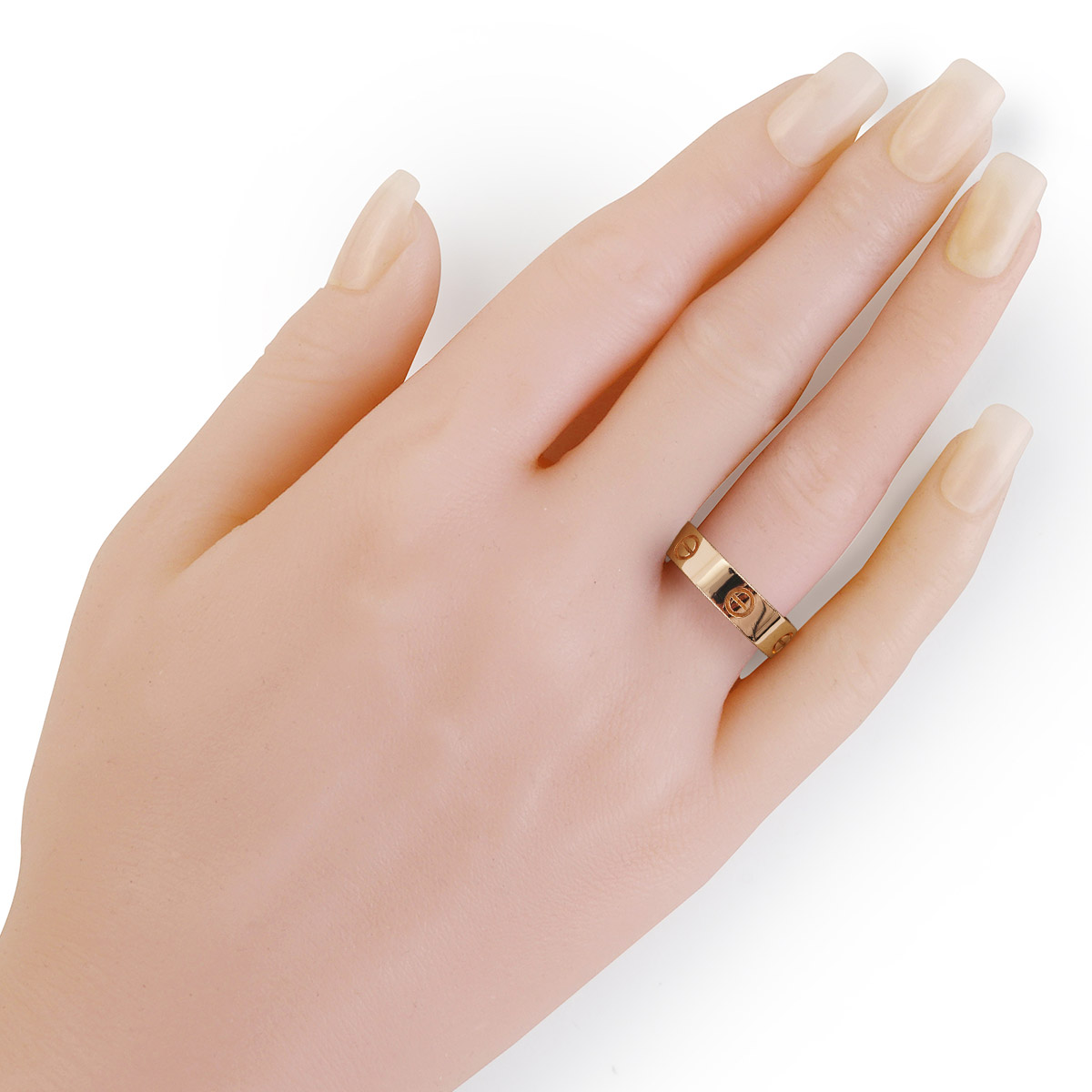 Cartier Love Ring Collection Classic Model Size 59 in Rose Gold