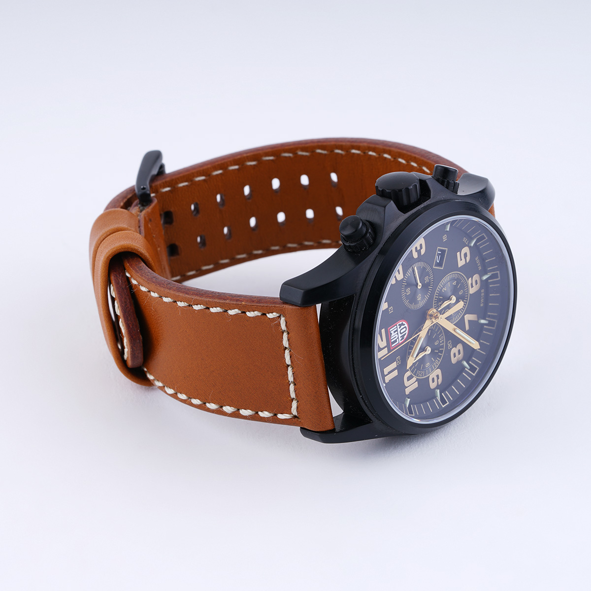 Luminox discount leather strap