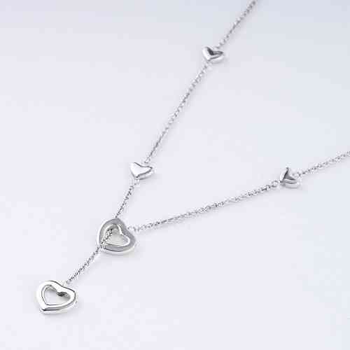 Tiffany multi sale heart tag necklace