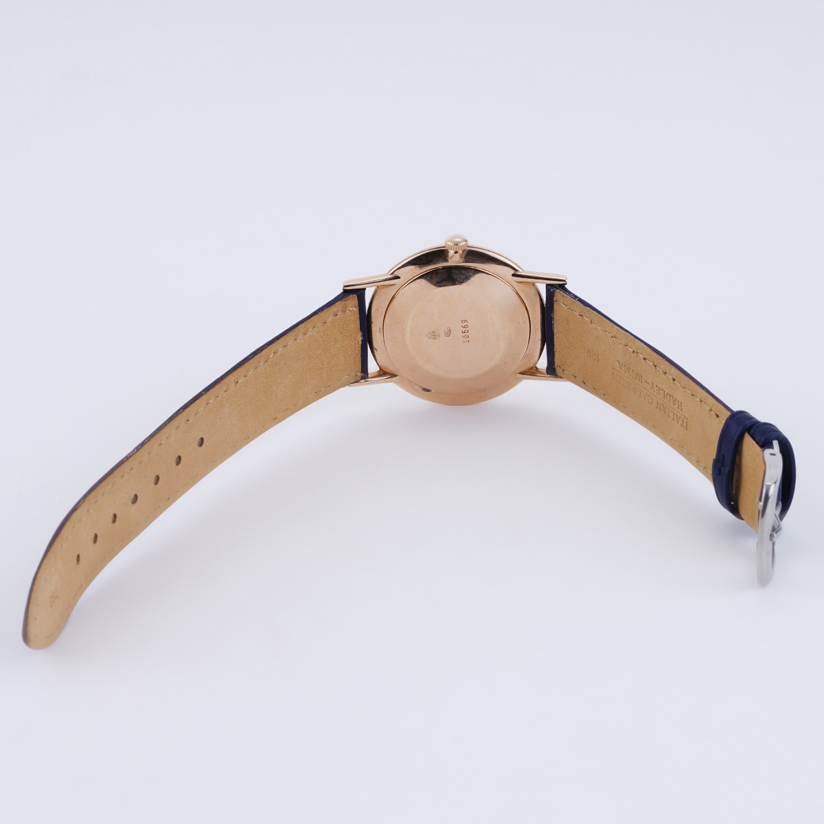 Vimpel 1Mchz Soviet De Luxe Slim 14kt Gold Dress Watch Circa