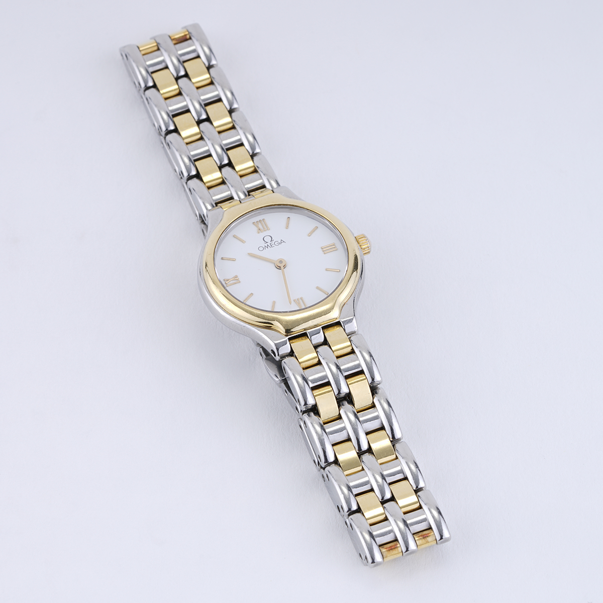 Omega Deville Ladies Two Tone Circa 1995 New York Jewelers Chicago