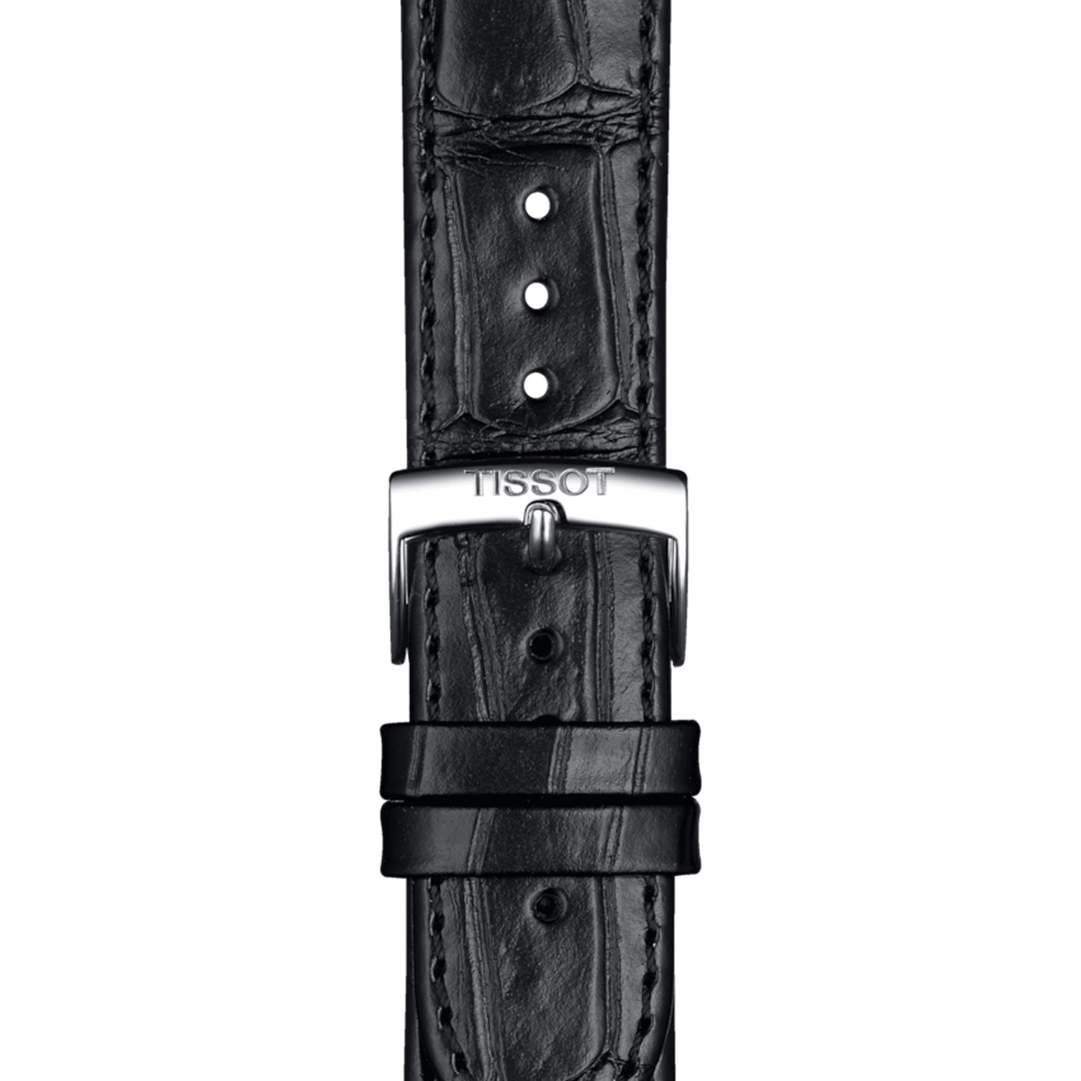 Compatible 23mm Black Leather Watch Band Strap Wristband T035617A T035439A  Without Clasp Fits Tissot Watches : Amazon.in: Watches