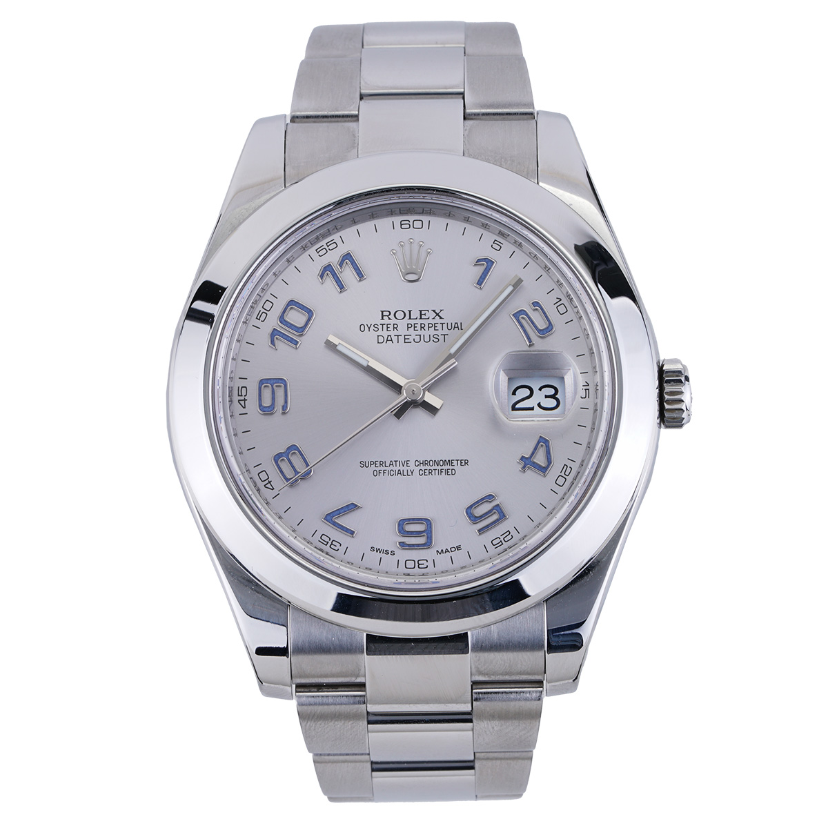 Rolex Datejust II Silver Dial Circa 2014 New York Jewelers Chicago