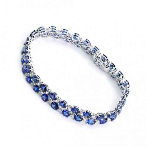 Two Row Diamond Bracelet – STONE FINE JEWELRY