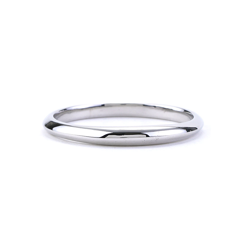 Tiffany & Co 2mm Knife Edge Wedding Band Platinum | New York