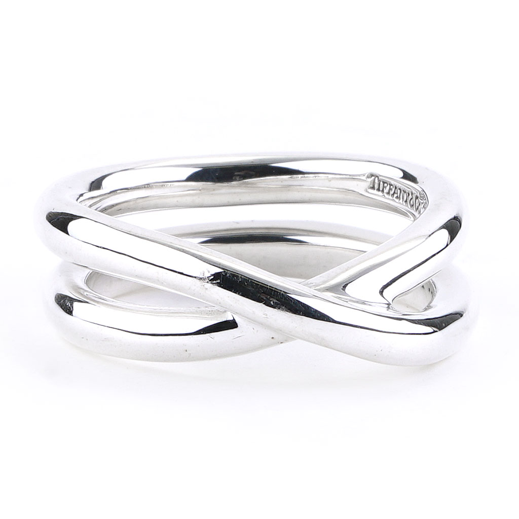 Tiffany & Co. Paloma Picasso Crossover Ring in Silver | New York Jewelers  Chicago