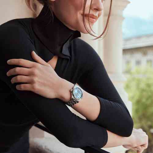 ジャズレコード　ALL DAY LONG Longines Conquest 34mm Ice Blue Dial Stainless Band | New York