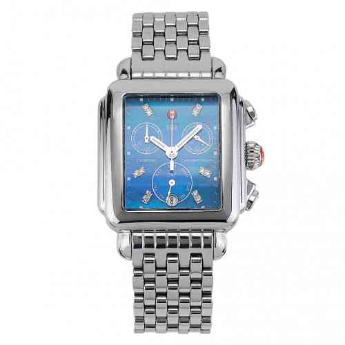 Michele Blue Chronograph Men\'s Watch 2c5f03a2-a5a5-46a4-95de-  main image 2