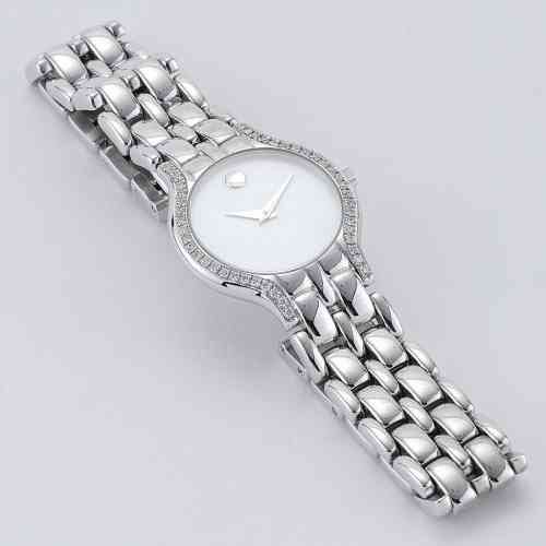 Movado Museum Mother of Pearl Dial Ladies Watch | New York  display picture 2