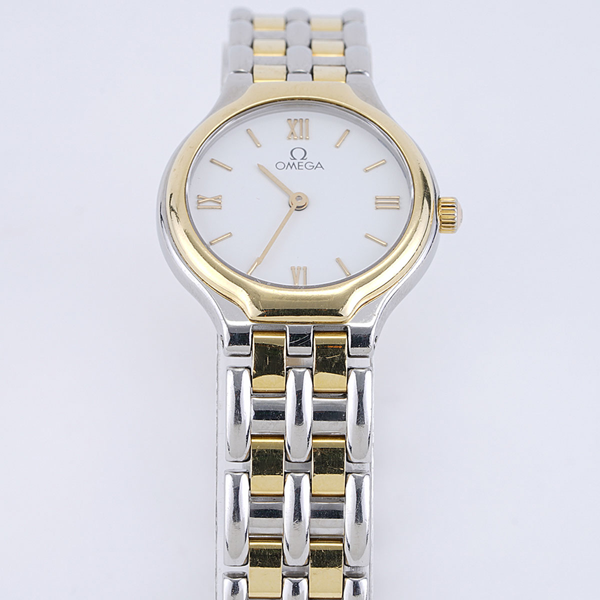 Omega Deville Ladies Two Tone Circa 1995 New York Jewelers Chicago