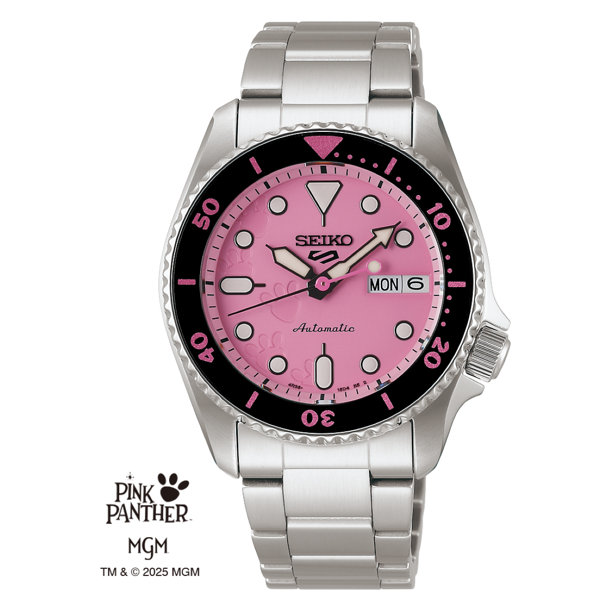 Seiko 5 Sports SKX Series x Pink Panther Limited Edition 38mm