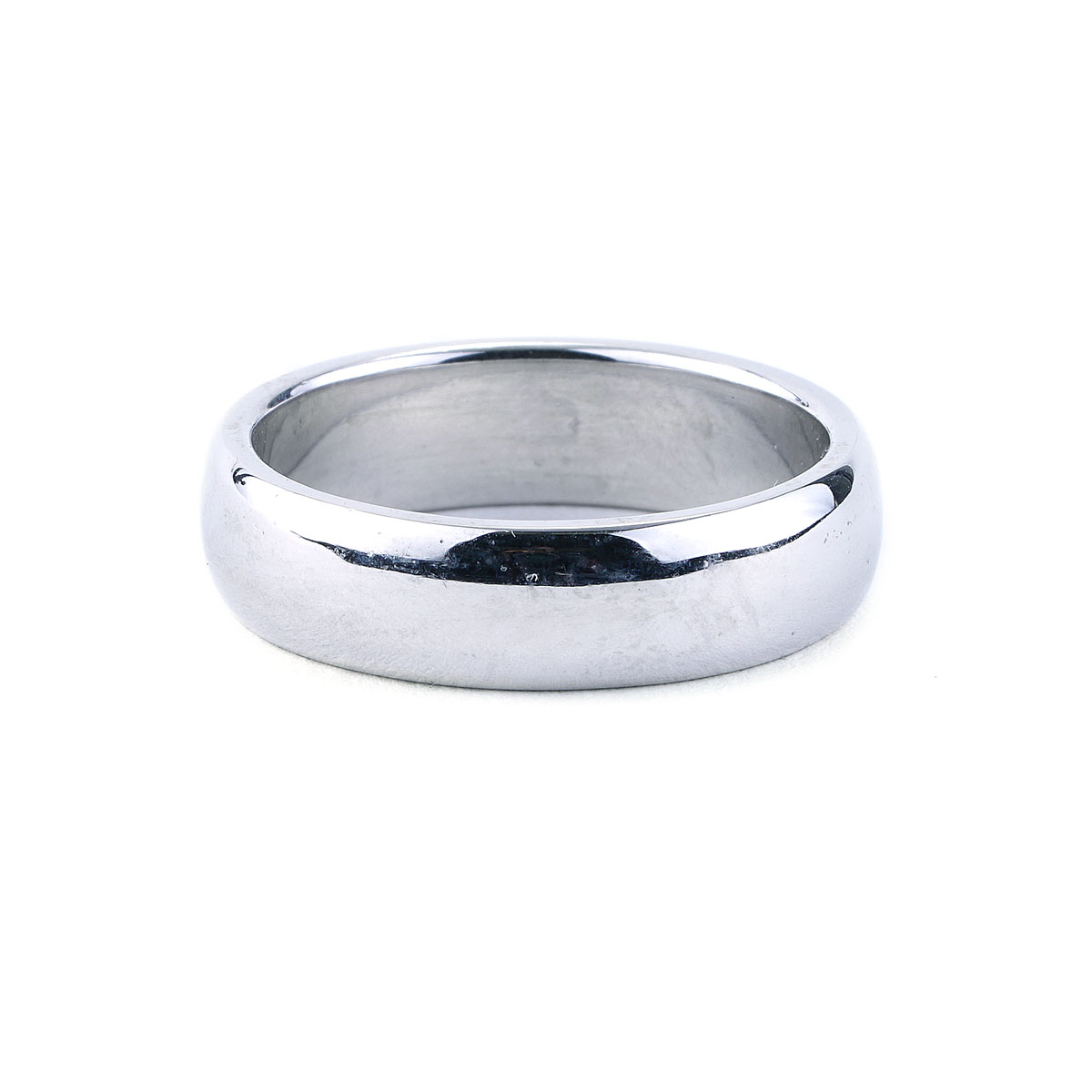 Second Hand Platinum Tiffany & Co. 5mm Plain Wedding Ring - thbaker.co.uk
