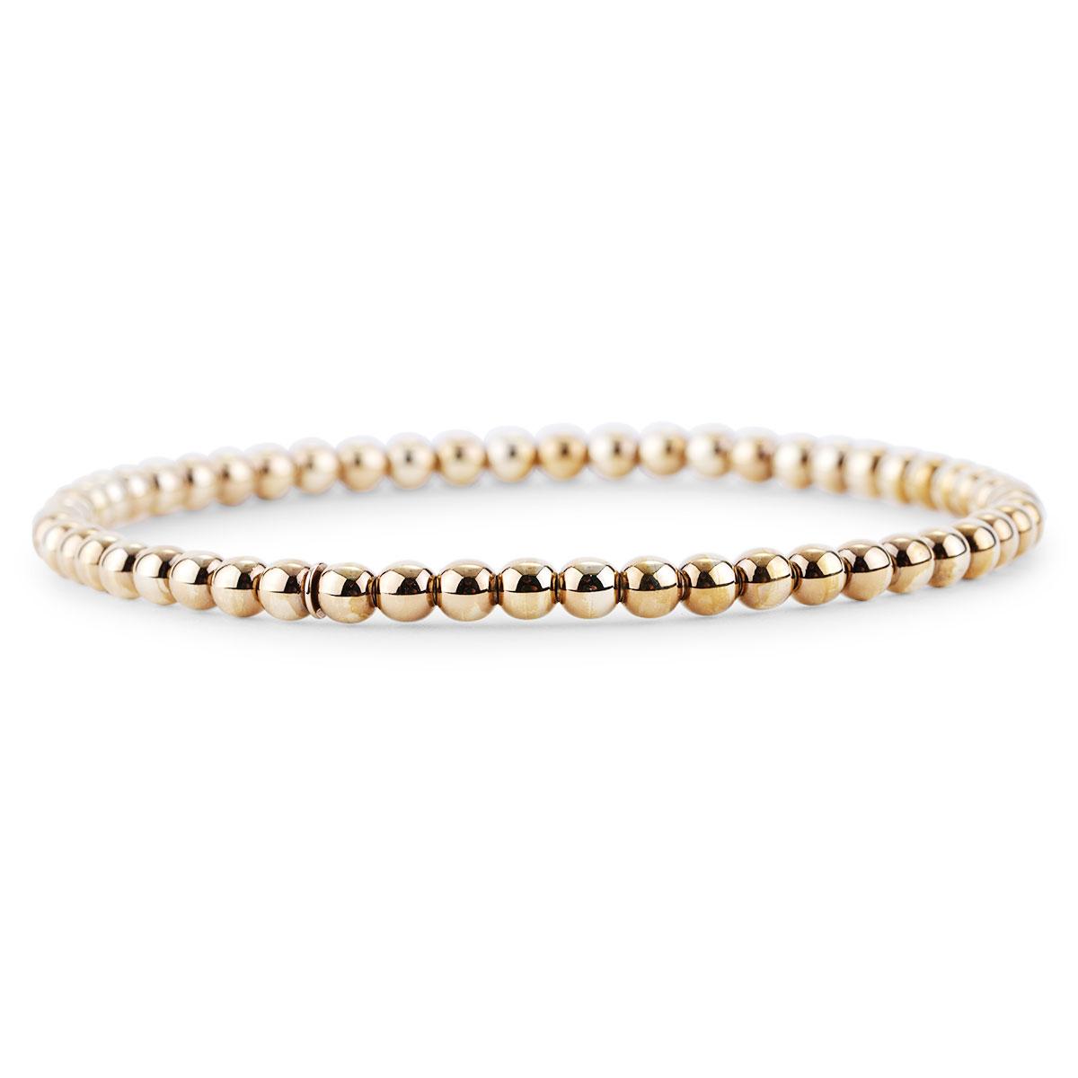 18k Yellow Gold Beaded Stretch Bracelet Beads For Sale at 1stDibs | 18k gold  stretch bracelet, 18k bead bracelet, 18k gold bead bracelet