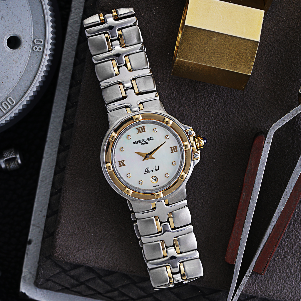 Raymond Weil 9990 27mm Two Tone | New York Jewelers Chicago