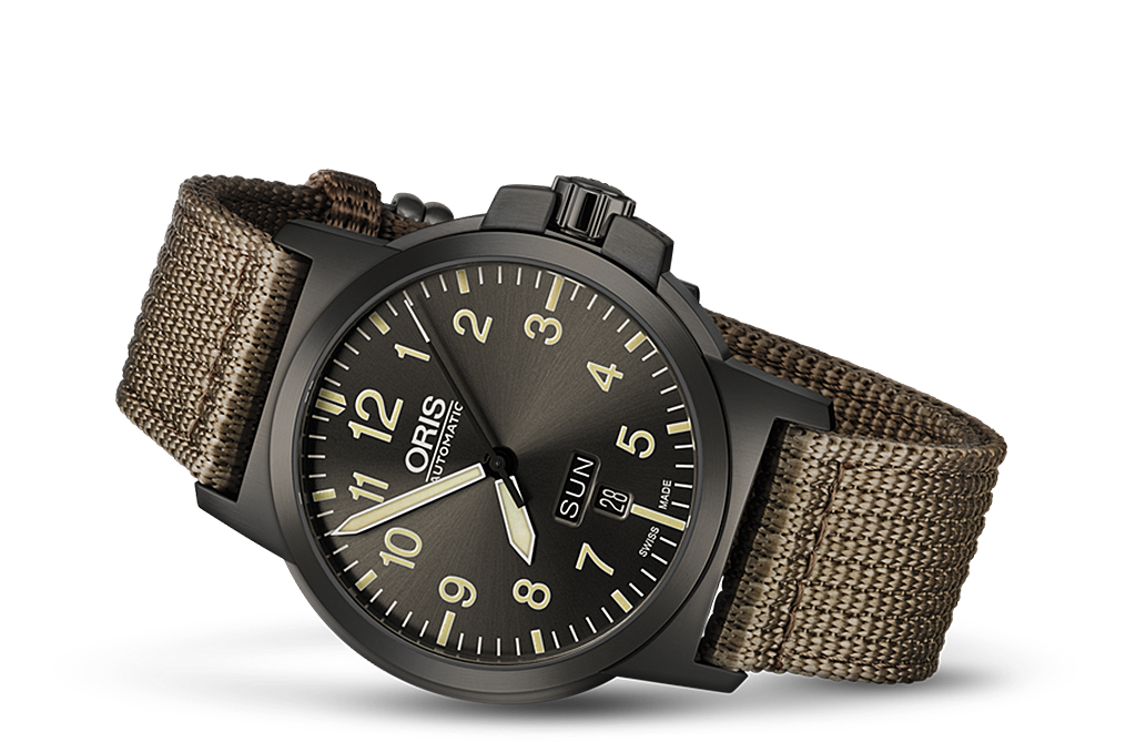 Oris BC3 Advanced Day Date 01 735 7641 4263 07 5 22 22G Stainless Steel grey PVD Plated New