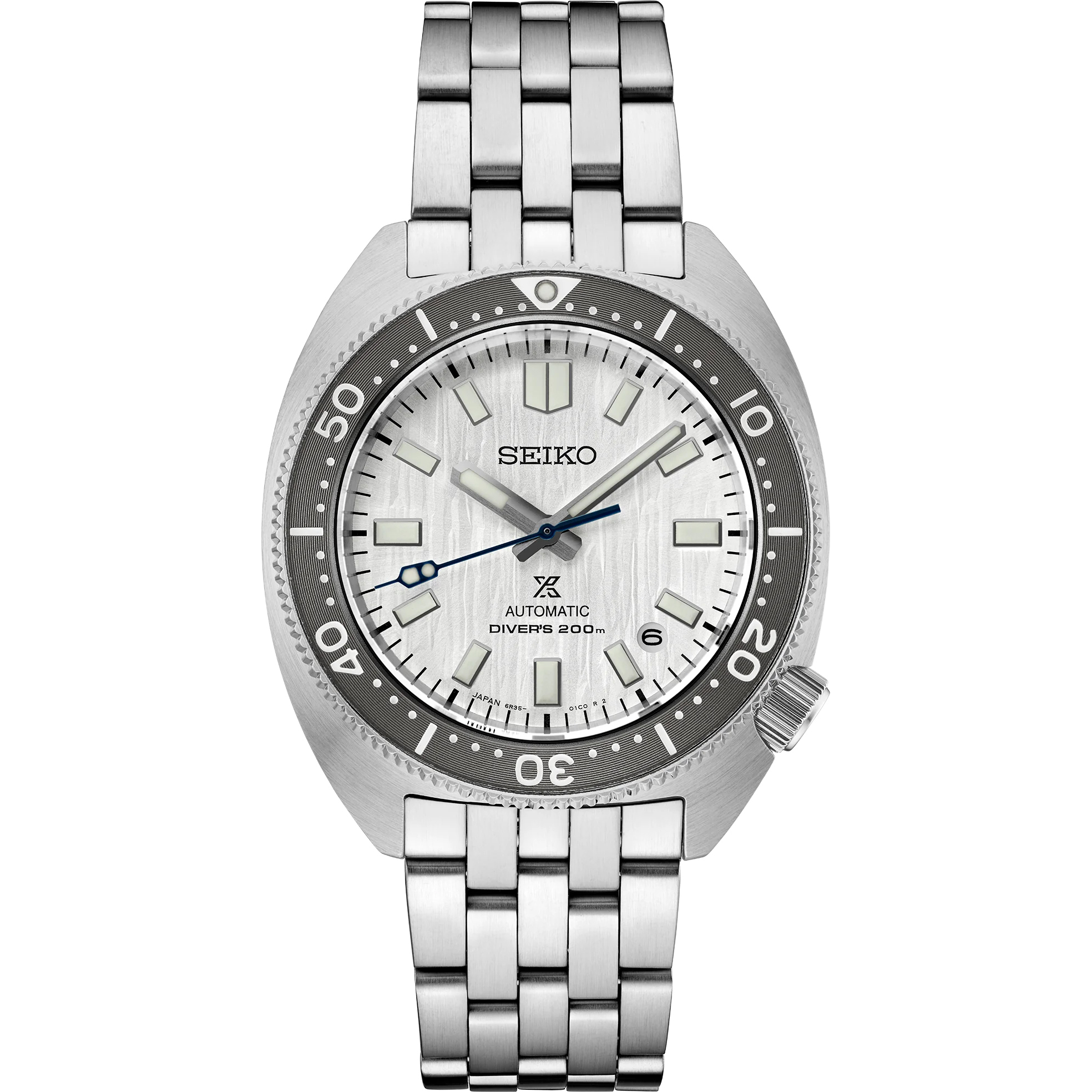 Seiko Prospex 110th Anniversary Limited Edition Silver Dial Stainless Band  | New York Jewelers Chicago
