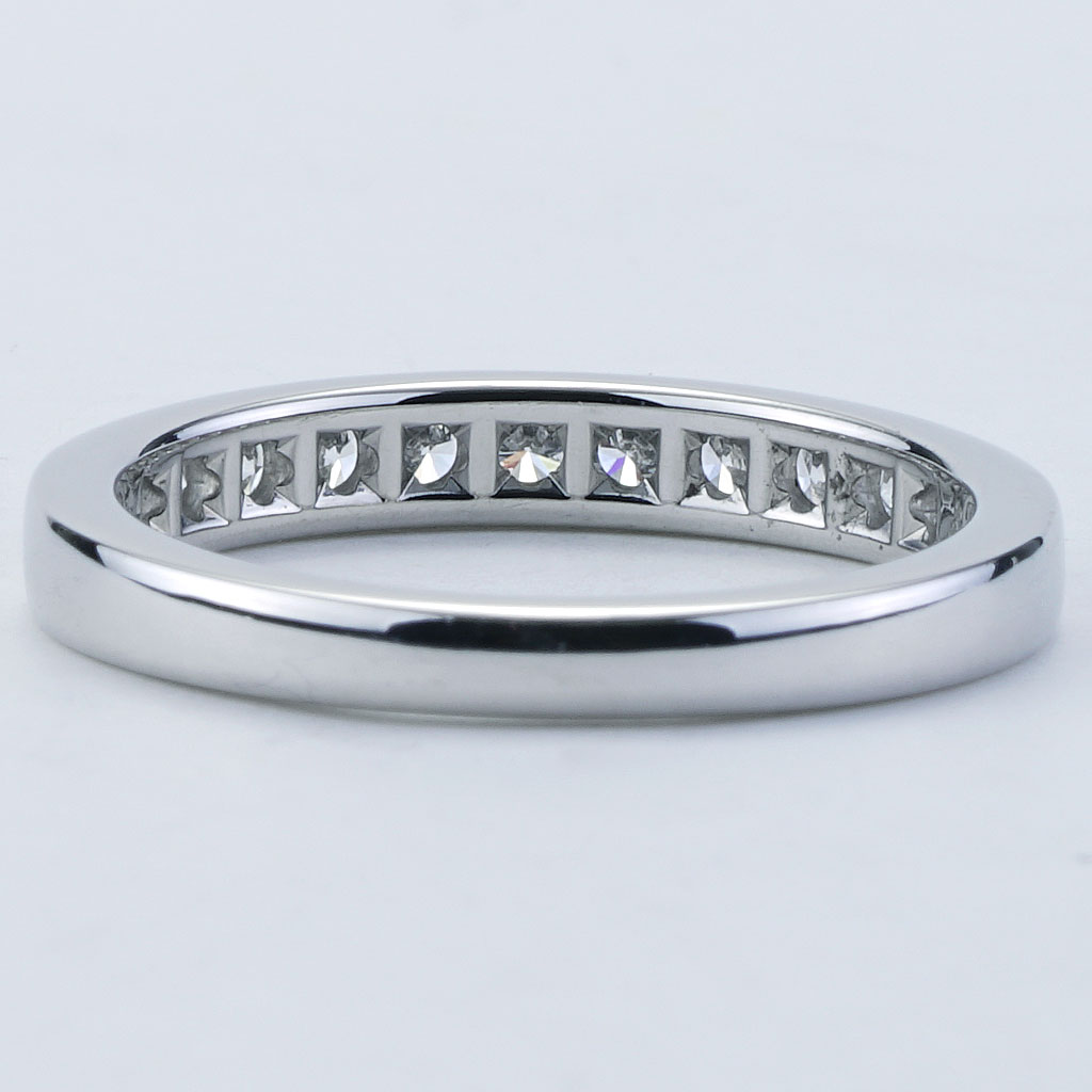 Tiffany & Co. Diamond Wedding Band Platinum Size 7 3mm | New York 