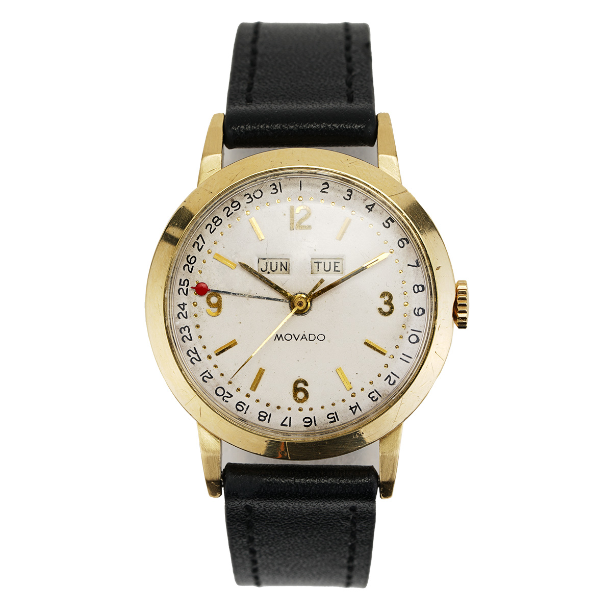 Movado Triple Date Bumper Movement Circa 1940-50's | New York