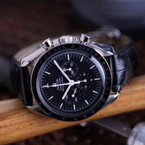 Speedmaster black clearance leather