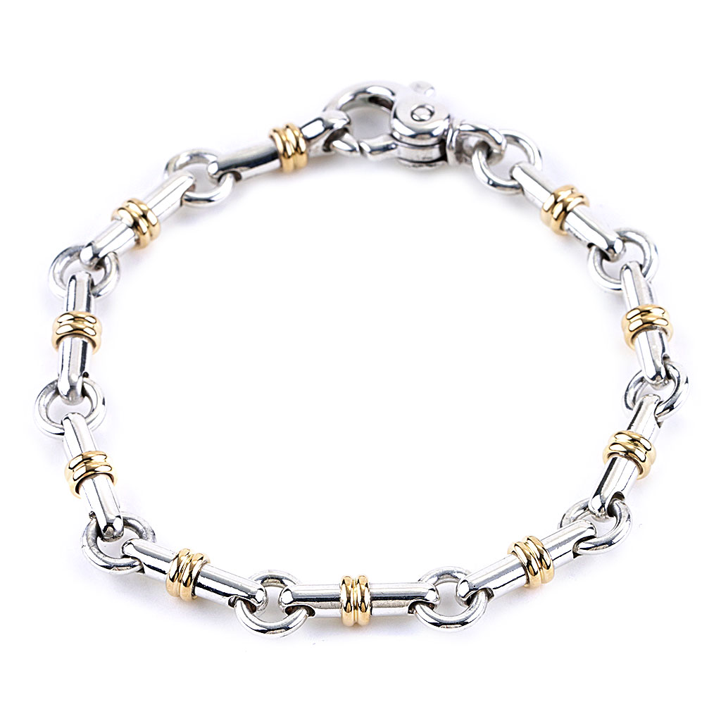 Amazon.com: Homxi Gold Bracelet Men,Stainless Steel Bracelet Men 20MM Curb  Chain Bracelet Bangle for Men 8.8Inch: Clothing, Shoes & Jewelry