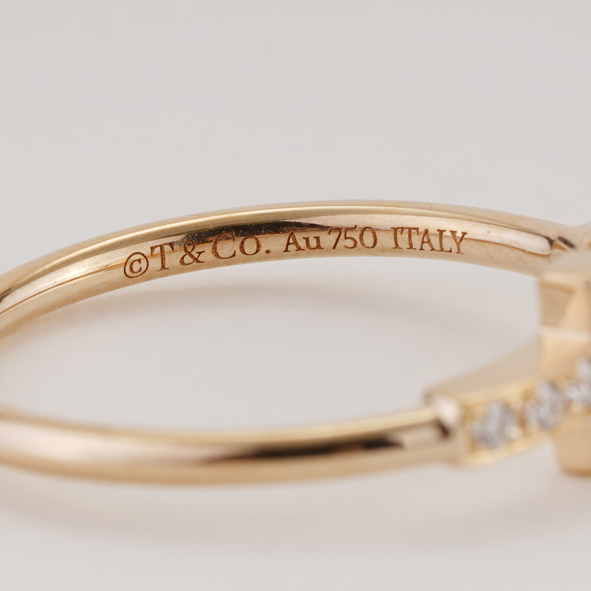 Tiffany & Co. Tiffany T Wire Ring Rose Gold | New York Jewelers 