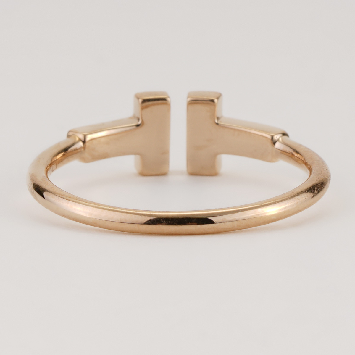 Tiffany & Co. Tiffany T Wire Ring Rose Gold | New York Jewelers 