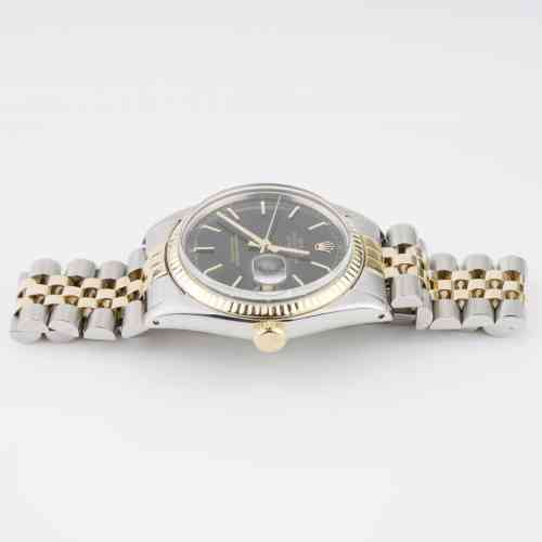 Rolex Datejust 36 Black Dial Two Tone Circa 1978 | New York