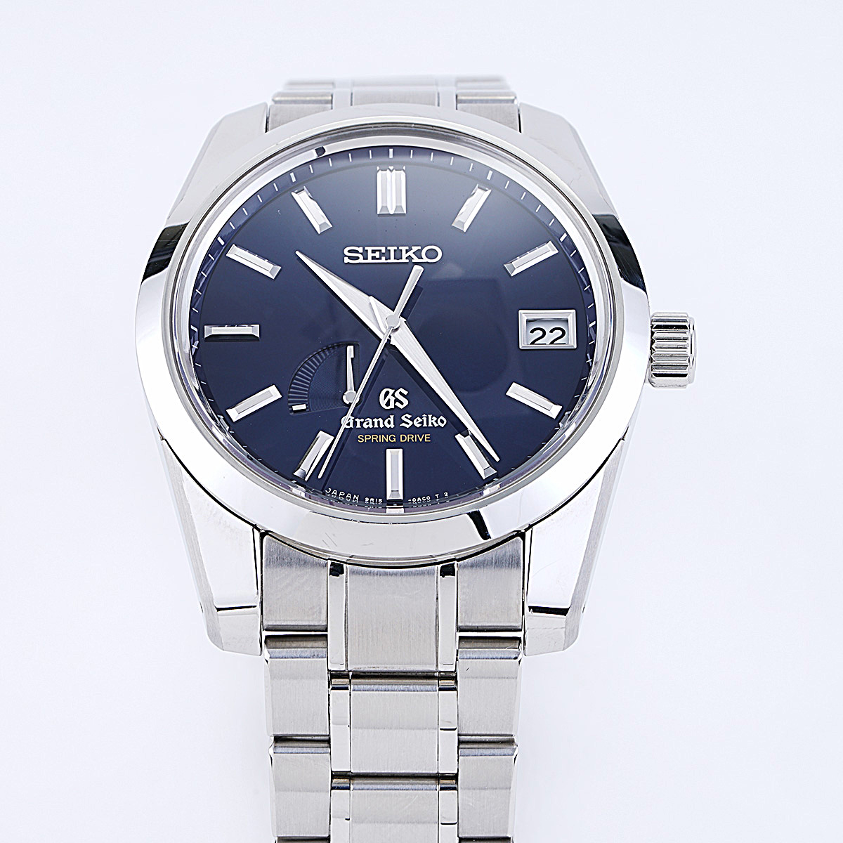 Grand Seiko Spring Drive SBGA105 Blue Dial 39.9 mm Circa 2015