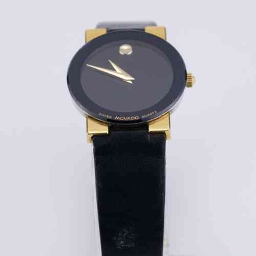 MOVADO 腕時計 84.C1.827 ブラック シルバー MOVADO - MOVADO 腕時計 84.C1.827 ブラック シルバー の通販 by