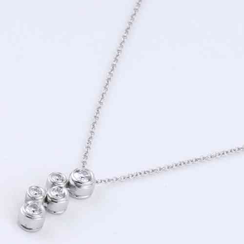 Tiffany & Co. ティーグラブ Sixteen Stone by Tiffany Earrings in Platinum with Sapphires