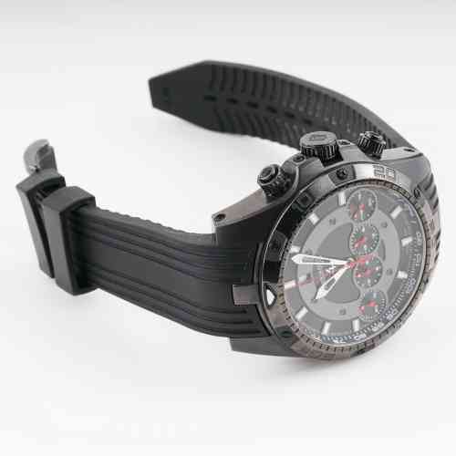 Eberhard Chrono 4 Full Black Injection Circa 2013 | New York
