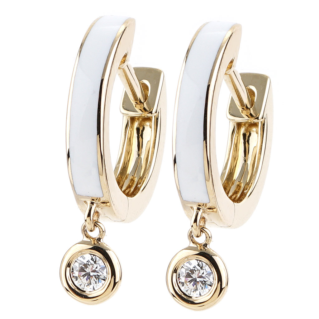 14k Gold Huggie Earrings – RW Fine Jewelry