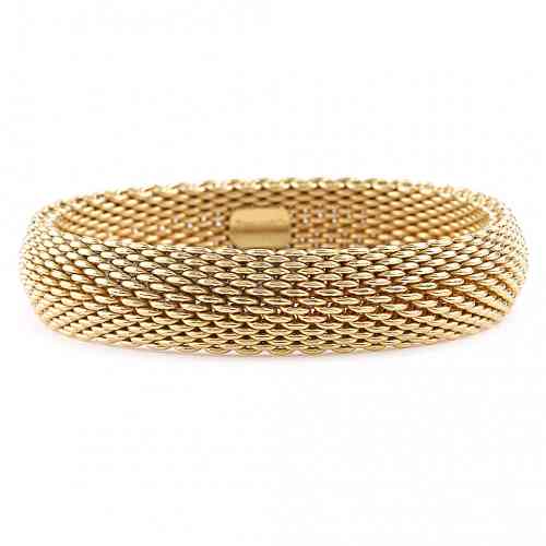 Tiffany & Co. Mesh Bracelet, retired high quality