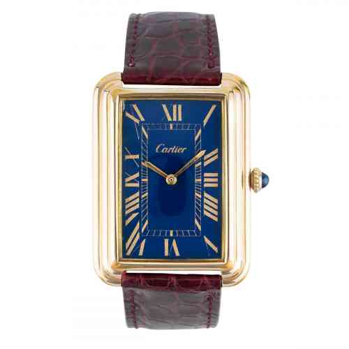 Cartier 3 Step Tank 1150-471 Circa 1970's | New York Jewelers Chicago
