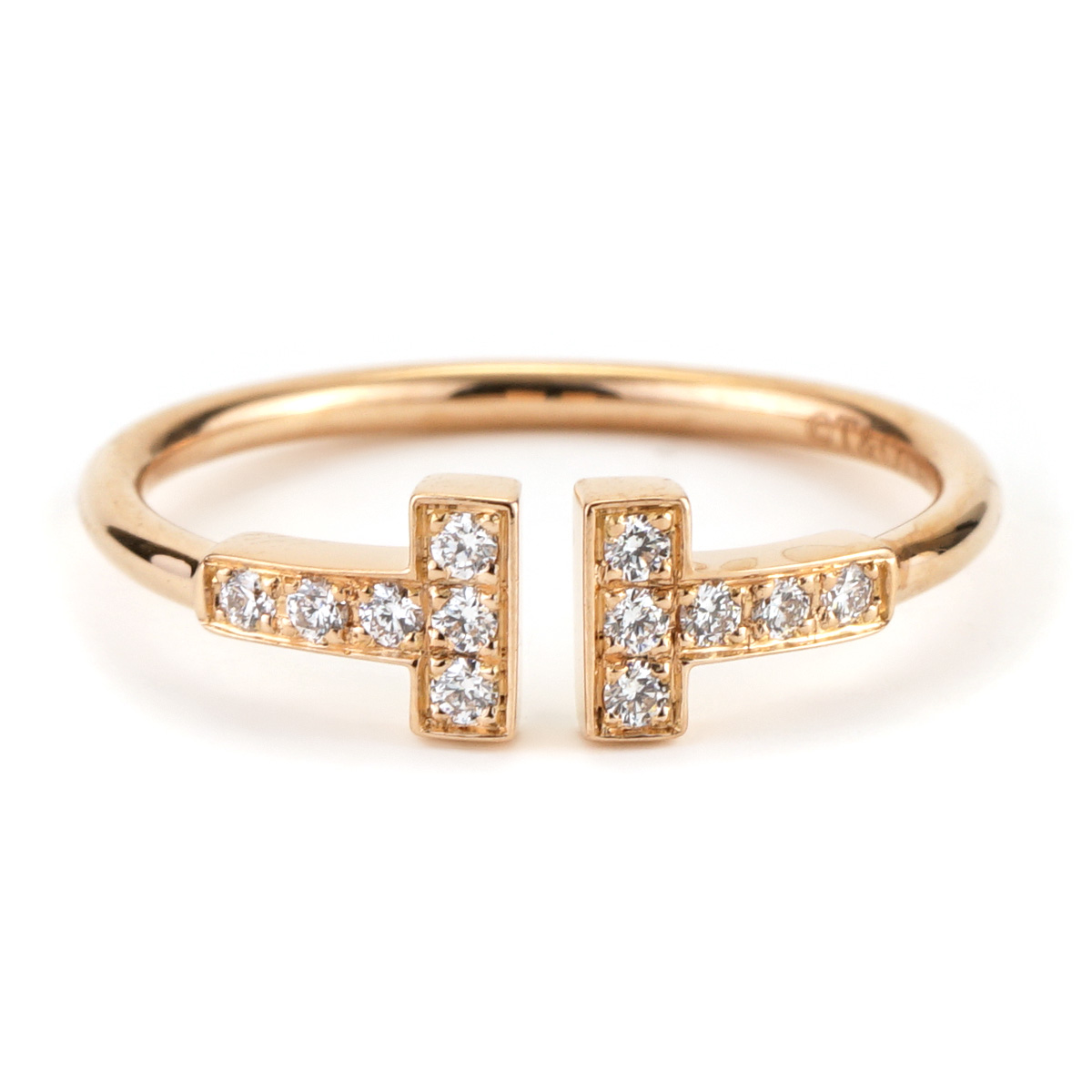 Tiffany & Co. Tiffany T Wire Ring Rose Gold | New York Jewelers