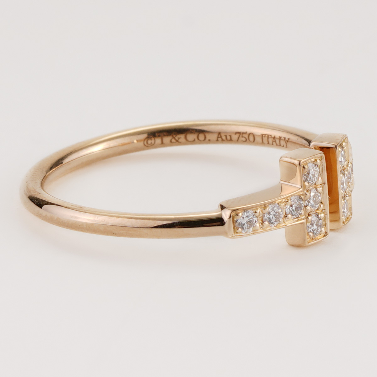 Tiffany & Co. Tiffany T Wire Ring Rose Gold | New York Jewelers