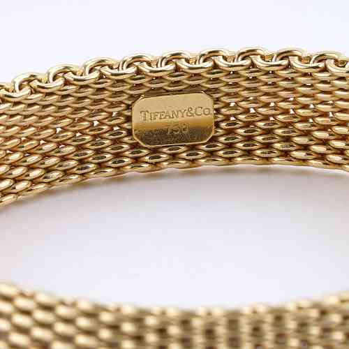Tiffany and co somerset mesh bracelet discount