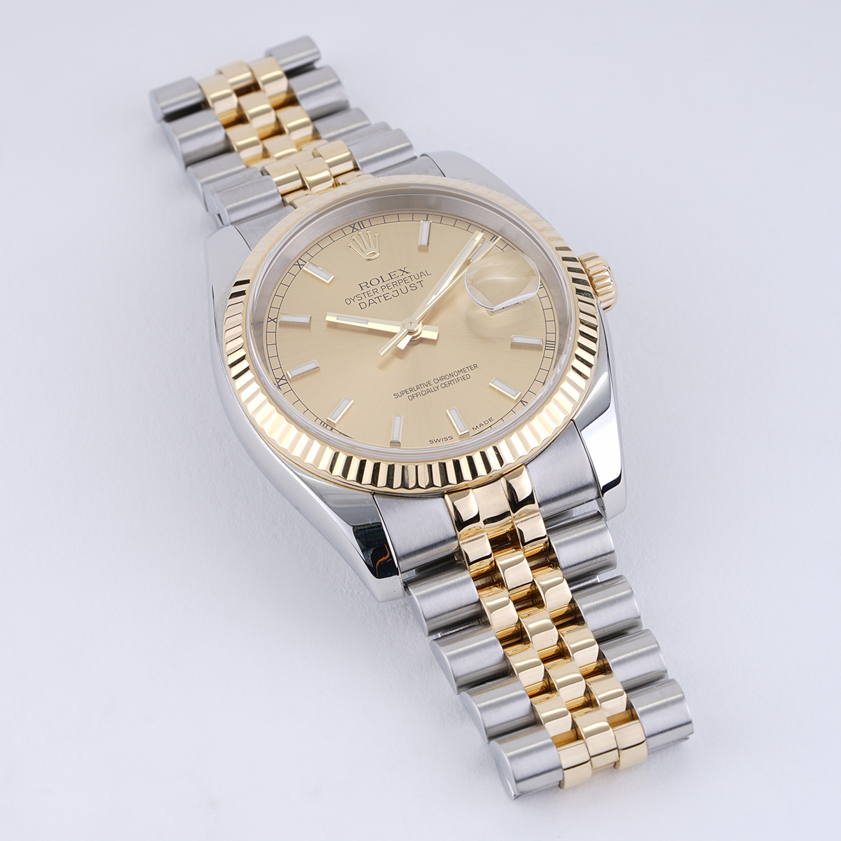 Rolex Datejust Two Tone 36 mm Circa 2005 New York Jewelers Chicago