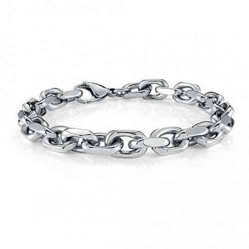 Stainless Steel Marine Anchor Chain Link Bracelet