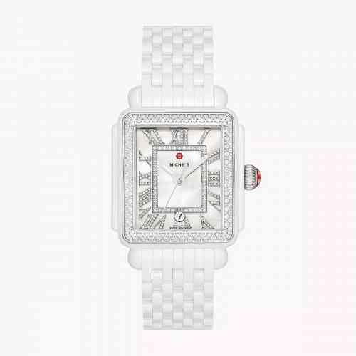 Michele deco madison diamond clearance watch